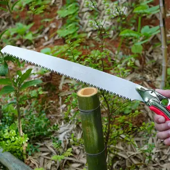 Ручная пила для распиливания деревьев Ручка для обрезки деревообрабатывающей пилы Ландшафтный резак для деревьев Защитный чехол для различных работ по резке