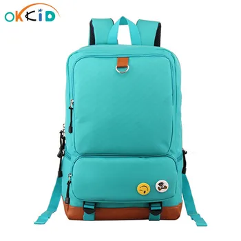 OKKID школьные сумки для девочек-подростков, сумка для книг, школьный рюкзак для студенток, женский рюкзак для ноутбука, женский дорожный спортивный рюкзак