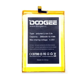 Новая Замена батареи Doogee F5 Оригинальные Запчасти для Смартфона емкостью 2660 мАч резервная батарея для смартфона Doogee F5