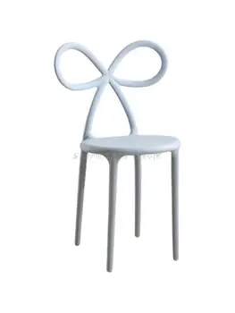 Скандинавский пластиковый обеденный стул современная простая сетка для спинки ресторан red магазин молочного чая креативный женский туалетный столик стул для макияжа
