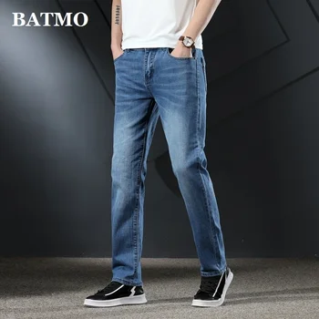 2024 новое поступление, весенние Классические повседневные джинсы мужские, эластичные, большие размеры 28-40 316