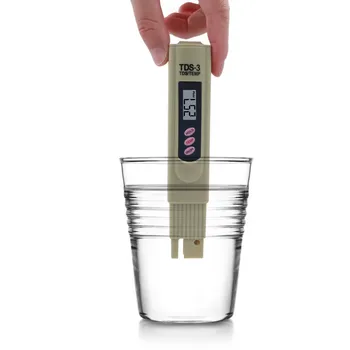 Ручной цифровой тестер воды TDS Ручка для тестирования воды Измеритель качества воды Проверка чистоты воды Измерение 09999 промилле