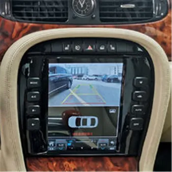 Автомобильное радио Carplay Для Jaguar S-TYPE 2001-2009 Android12 Tesla Экран Мультимедийный Плеер GPS Навигация Стерео Подарочные Инструменты 5G