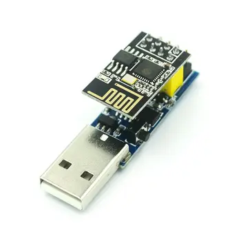 Модуль адаптера беспроводного программатора CH340C ESP PROG V1.0 WIFI Downloader ESP8266 ESP-01 ESP-01S WIFI