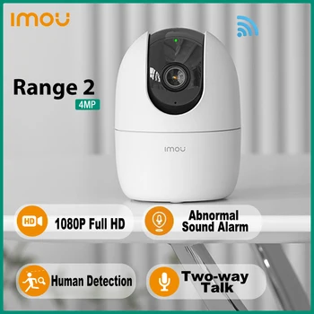 Dahua IMOU Ranger 2 4-Мегапиксельная IP-камера 360 ° Для Обнаружения человека С Двусторонним разговором IR10m OnvifBaby Аномальная Звуковая Сигнализация Wifi Surval-Камера