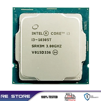 Используемый Intel Core i3 10305T 3,0 ГГц 4-ядерный 8-потоковый процессор CPU L3 = 8 МБ 35 Вт LGA 1200 В запечатанном виде, но без кулера