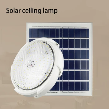 Светодиодный солнечный потолочный светильник с ландшафтным пультом дистанционного управления Настенные светильники в помещении