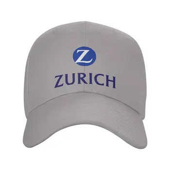 Модная качественная джинсовая кепка с логотипом Zurich, вязаная шапка, бейсболка