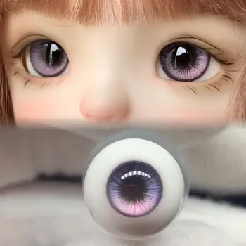 Новые кукольные глаза 12/14/16 мм для куклы Bjd Гипсовое глазное яблоко человека Реалистичные стереоскопические Игрушки для девочек 