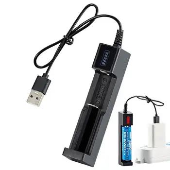 Зарядное устройство для литиевой батареи 18650, универсальное литиевое зарядное устройство USB Smart Charger, интеллектуальное зарядное устройство для литий-ионных аккумуляторов 10440
