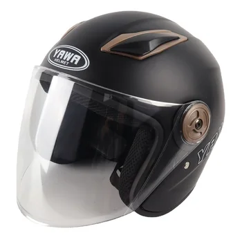 Легкий мотоциклетный шлем с открытым лицом, Мотоциклетный Casco Vespa Для верховой езды, Ветрозащитный Защитный головной убор для мотокросса ATV