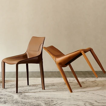 Стулья для столовой в скандинавском стиле, Дизайнерский обеденный стул с акцентом в расслабляющей библиотеке, Мебель для дома Sedie Da Pranzo