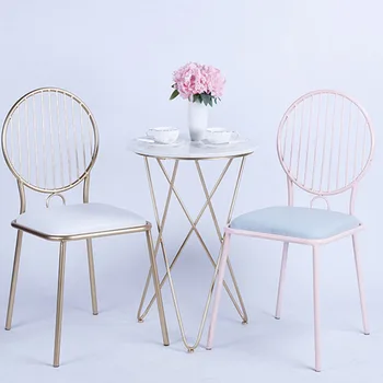Эргономичные Дизайнерские стулья для столовой, Розовые Дизайнерские Мобильные Стулья для столовой, Кресло, Мебель для библиотеки Silla Nordica