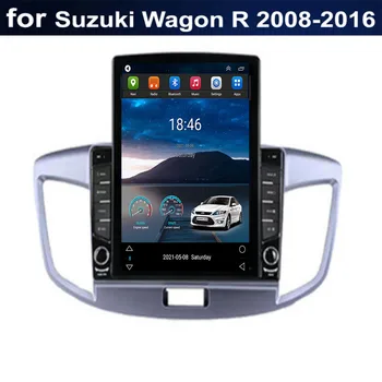 Для Tesla Style 2 Din Android 12 Автомагнитола Для Suzuki Wagon R 2008-23 2036 Мультимедийный Видеоплеер GPS Стерео Carplay RDS Камера
