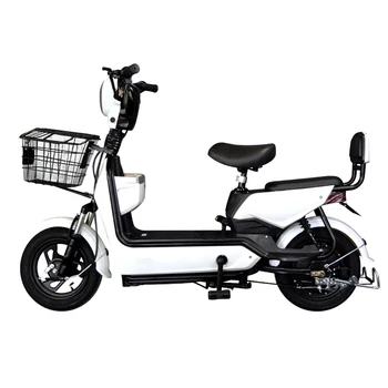 Дешевая цена 14/2,5-дюймовый Электрический мотоцикл 400 Вт 48 В 12AH/20AH с литиевой батареей для отдыха, электрический скутер