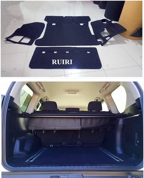 Полный комплект ковриков для багажника автомобиля + Коврик для задней двери Toyota Land Cruiser Prado 150 5 мест 2022-2018 прочные коврики для багажника коврик для грузового лайнера