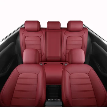 Чехлы для автомобильных сидений Subaru Xv Outback Legacy Forester Tribeca Trezia Man, роскошные Кожаные Женские Аксессуары для интерьера