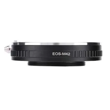 Переходное кольцо EOS-M42 Подходит для объектива Canon EOS EF и камеры с винтовым креплением M42 для макросъемки