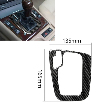 Внутренняя отделка панели переключения передач из углеродного волокна для BMW 3 серии E46 1998-2005 гг.