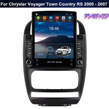 Android 12 для Chrysler PACIFICA Town Country RS Dodge Caravan Tesla Type Автомобильный радиоприемник, мультимедийный видеоплеер, навигация GPS