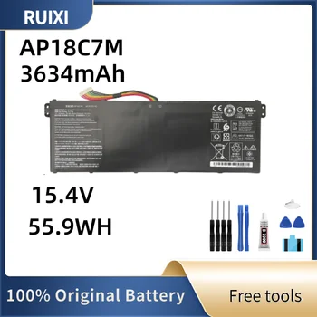 Оригинальный аккумулятор RUIXI AP18C7M для ноутбука Acer Swift 5 SF514-54G SP513-54N SF313-52 серии 4ICP5/57/79 15.4 V 55.9Wh 3634mAh