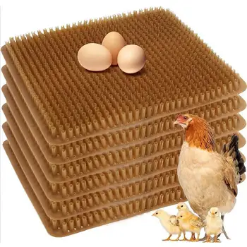 Подушечка для яиц Многоразовые подушечки для куриных скворечников, легко моющиеся, мягкая защитная прокладка для яиц для сада, фермы, двора