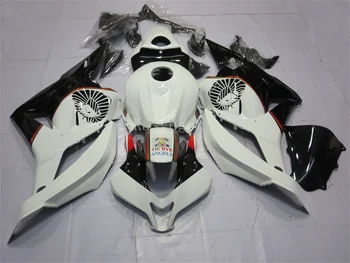 Комплект Мотоциклетных Обтекателей Подходит Для Honda CBR600RR F5 2009 2010 2011 2012 Комплект Кузовных Работ Высокого Качества ABS Впрыск Черный Белый