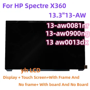 13,3' Для HP Spectre X360 13-aw 13-aw0013dx Сенсорный ЖК-дисплей с Цифровым Преобразователем 13-aw0081nr 13 aw2054na Замена Сборки