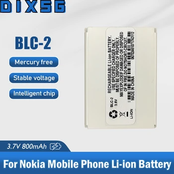 800 мАч BLC 2 BLC2 BLC-2 Сменный Аккумулятор для Телефона Nokia 1260 2260 3315 3330 3335 3350 3360 3390 Литий-ионный Аккумулятор