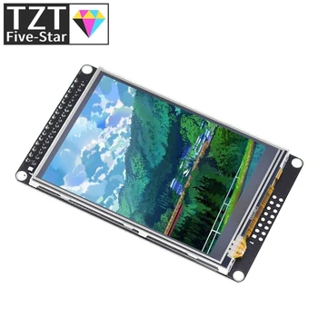 TZT 3,2-дюймовый ЖК-дисплей TFT с сенсорным экраном ILI9341 для платы разработки STM32F407VET6 Черный
