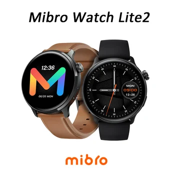 Умные Часы Mibro Lite 2 1,3-дюймовый AMOLED HD Экран 9,8 мм Ultra Watch Водонепроницаемый Спортивный Трекер Мужские Женские Смарт-часы 230 мАч