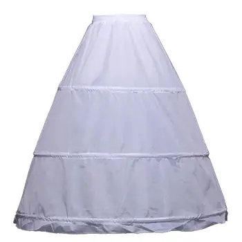 Женская нижняя юбка с кринолином 3/4 6 петель длиной до пола, бальное платье, полуподдонное платье, слипы для свадебного платья