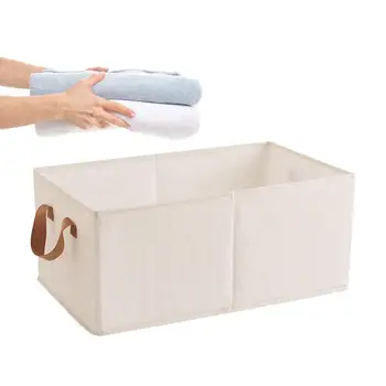 Органайзер для хранения носков, Складной ящик для хранения без крышки, Контейнеры для хранения хлопка, Складной ящик для хранения моющейся ткани для шкафа