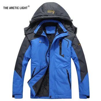 -30 градусов, супер Теплая зимняя мужская водонепроницаемая дышащая куртка для сноуборда, лыжное пальто на открытом воздухе