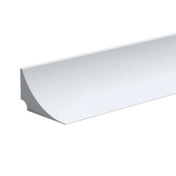 Водоудерживающая лента Силиконовый водозащитный барьер для раковины Водозащитный барьер для ванной комнаты для кухонной столешницы Белый длиной 60 см