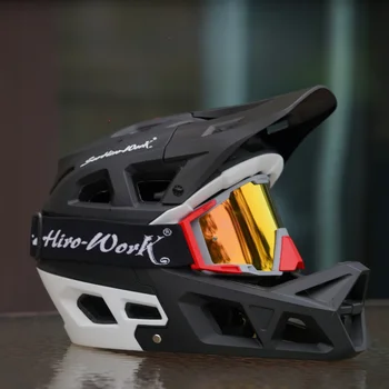 Горный велосипед SCOHIROWORK DH Downhill BMX Ultralight AM для бездорожья С Полным шлемом Шлем для верховой езды Casco Ciclismo