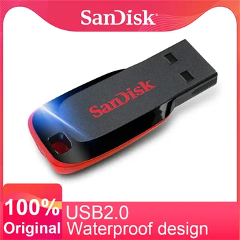 SanDisk CZ50 usb 2.0 100% оригинальная USB-флешка 16 гб USB флэш-диск флешка memory stick memory Plastic Usstick Memory Stick