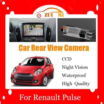 Камера заднего вида заднего вида автомобиля для Renault Pulse 2010 ~ 2015 CCD Full HD Резервная парковочная камера ночного видения