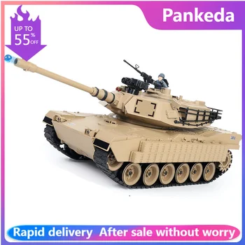 Игрушечный танк на гусеничном ходу 2.4G RC, высокоскоростная симуляция Мини-радиоуправляемой военной машины, модель бронированного автомобиля, детские игрушки