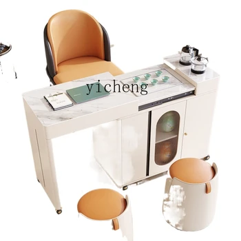 Передвижной выдвижной чайный столик XL, комбинированный автомобильный чайник для ароматизированного чая, встроенные чайный столик и стул