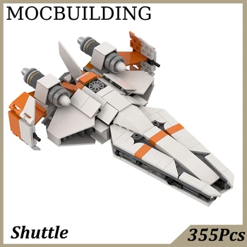 Модель космического корабля Shuttle Star Movie Vehicle MOC Строительный блок Кирпичи Игрушки для детей Подарок на День рождения