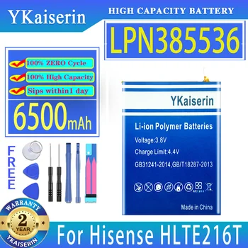 Аккумулятор YKaiserin LPN385536 6500 мАч для аккумуляторов мобильных телефонов Hisense HLTE216T