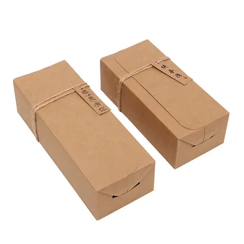 20шт Винтажная коробка из Крафт-бумаги для чая, орехов, закусок, кондитерских изделий, подарочных коробок для конфет | |