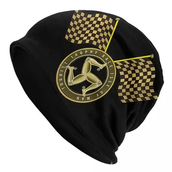 Шляпы-капоты Isle of Man TT Races Мужская женская британская кепка в стиле хип-хоп Skullies Beanies Caps