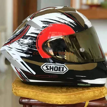 шлем lucky cat, мотоциклетный шлем Four seasons для мужчин и высококачественные женские шлемы из АБС-пластика SHOEI X-четырнадцать