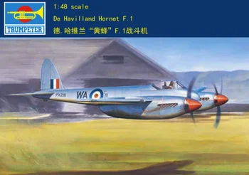 Трубач 1/48 02893 De Havilland Hornet F.1