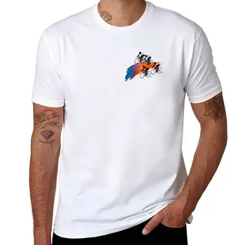 Новая разноцветная футболка для любителей скоростных велосипедов, одежда из аниме, забавная футболка, мужские футболки с чемпионами