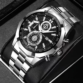 Sdotter WOKAI, высококачественные мужские водонепроницаемые часы с большим циферблатом в европейском стиле, светящиеся часы с индивидуальным календарем, мужские деловые часы ret