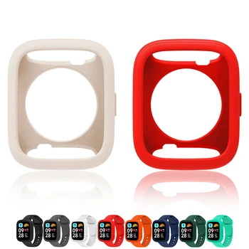 Мягкий силиконовый защитный чехол для смарт-часов Redmi Watch 3 Lite, элемент чехла для смарт-часов Redmi Watch3 Lite, защитная оболочка