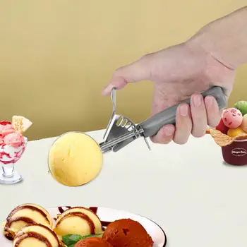 Универсальный инструмент для выпечки, эффективные лопатки для мороженого и печенья из нержавеющей стали для контроля порций домашней выпечки, долговечные